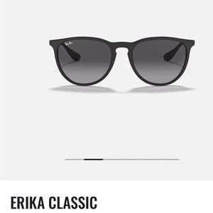 Ray Ban Erika black sunglasses